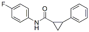 Cyclopropanecarboxamide,n-(4-fluorophenyl)-2-phenyl-(9ci)Structure,550314-91-5Structure Cyclopropanecarboxamide,n-(4-fluorophenyl)-2-phenyl-(9ci) Structure,550314-91-5Structure