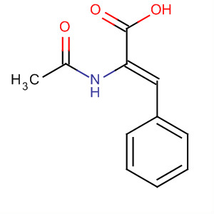(Z)-2-乙酰氨基-3-苯基丙烯酸結(jié)構(gòu)式_55065-02-6結(jié)構(gòu)式