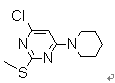 4-Chloro-2-(methylthio)-6-(piperidin-1-yl)pyrimidineStructure,55199-60-5Structure 4-Chloro-2-(methylthio)-6-(piperidin-1-yl)pyrimidine Structure,55199-60-5Structure