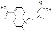 5-(4-Carboxy-3-methyl-3-buten-1-yl)-3,4,4a,5,6,7,8,8a-octahydro-5,6,8a-trimethyl-1-naphthalenecarboxylic acidStructure,55252-88-5Structure 5-(4-Carboxy-3-methyl-3-buten-1-yl)-3,4,4a,5,6,7,8,8a-octahydro-5,6,8a-trimethyl-1-naphthalenecarboxylic acid Structure,55252-88-5Structure