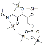 2-O,3-o,4-o-三(三甲基甲硅烷基)-5-o-[雙(三甲基甲硅烷基氧基)膦]-d-核糖 o-甲基肟結構式_55319-74-9結構式