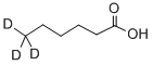Hexanoic acid-6,6,6-d3Structure,55320-69-9Structure Hexanoic acid-6,6,6-d3 Structure,55320-69-9Structure