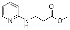 3-(吡啶-2-氨基)丙酸甲酯結(jié)構(gòu)式_55364-85-7結(jié)構(gòu)式