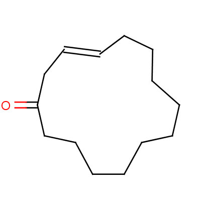 (3E)-cyclotetradec-3-en-1-oneStructure,55395-13-6Structure (3E)-cyclotetradec-3-en-1-one Structure,55395-13-6Structure