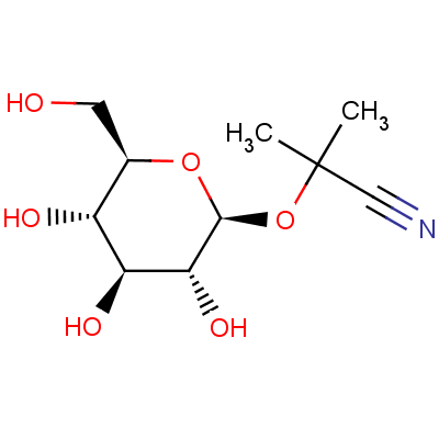 Linamarin Structure,554-35-8Structure