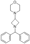 1-(Diphenylmethyl)-3-(morpholino)azetidineStructure,55438-65-8Structure 1-(Diphenylmethyl)-3-(morpholino)azetidine Structure,55438-65-8Structure