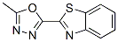 Benzothiazole,2-(5-methyl-1,3,4-oxadiazol-2-yl)-(9ci)Structure,55439-43-5Structure Benzothiazole,2-(5-methyl-1,3,4-oxadiazol-2-yl)-(9ci) Structure,55439-43-5Structure