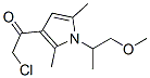 (9ci)-2-氯-1-[1-(2-甲氧基-1-甲基乙基)-2,5-二甲基-1H-吡咯-3-基]-乙酮結(jié)構(gòu)式_554405-86-6結(jié)構(gòu)式