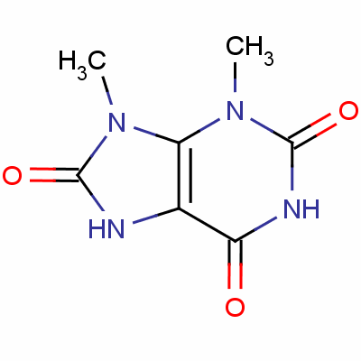 7,9-Dihydro-3,9-dimethyl-1h-purine-2,6,8(3h)-trioneStructure,55441-63-9Structure 7,9-Dihydro-3,9-dimethyl-1h-purine-2,6,8(3h)-trione Structure,55441-63-9Structure