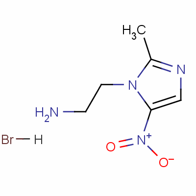 2-Methyl-5-nitro-1h-imidazole-1-ethylamine monohydrobromideStructure,55455-38-4Structure 2-Methyl-5-nitro-1h-imidazole-1-ethylamine monohydrobromide Structure,55455-38-4Structure