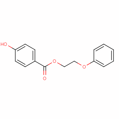 2-Phenoxyethyl p-hydroxybenzoateStructure,55468-88-7Structure 2-Phenoxyethyl p-hydroxybenzoate Structure,55468-88-7Structure