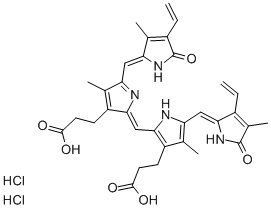 Biliverdine dihydrochloride Structure,55482-27-4Structure