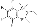 PentafluorophenyldimethylsilyldiethylaminStructure,55485-74-0Structure Pentafluorophenyldimethylsilyldiethylamin Structure,55485-74-0Structure