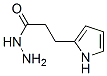 1H-pyrrole-2-propanoic acid,hydrazideStructure,55490-39-6Structure 1H-pyrrole-2-propanoic acid,hydrazide Structure,55490-39-6Structure