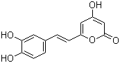 6-(3,4-Dihydroxystyrl)-4-hydroxy-2-pyroneStructure,555-55-5Structure 6-(3,4-Dihydroxystyrl)-4-hydroxy-2-pyrone Structure,555-55-5Structure