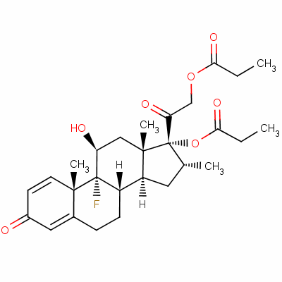 9-Fluoro-11beta,17,21-trihydroxy-16alpha-methylpregna-1,4-diene-3,20-dione 17,21-di(propionate)Structure,55541-30-5Structure 9-Fluoro-11beta,17,21-trihydroxy-16alpha-methylpregna-1,4-diene-3,20-dione 17,21-di(propionate) Structure,55541-30-5Structure