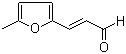 3-(5-Methyl-2-furanyl)-2-propenalStructure,5555-90-8Structure 3-(5-Methyl-2-furanyl)-2-propenal Structure,5555-90-8Structure
