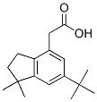 2,3-Dihydro-1,1-dimethyl-6-tert-butyl-1h-indene-4-acetic acidStructure,55591-05-4Structure 2,3-Dihydro-1,1-dimethyl-6-tert-butyl-1h-indene-4-acetic acid Structure,55591-05-4Structure