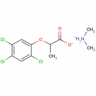 Dimethylammonium 2-(2,4,5-trichlorophenoxy)propionateStructure,55617-85-1Structure Dimethylammonium 2-(2,4,5-trichlorophenoxy)propionate Structure,55617-85-1Structure