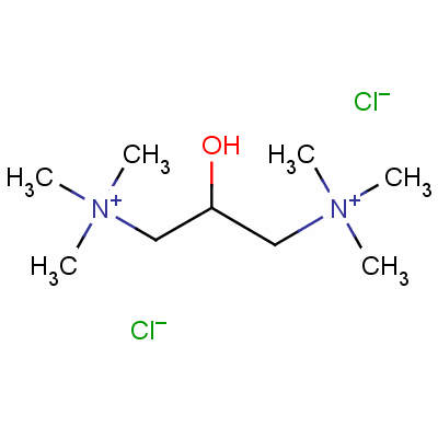 (2-Hydroxytrimethylene)bis(trimethylammonium) dichlorideStructure,55636-09-4Structure (2-Hydroxytrimethylene)bis(trimethylammonium) dichloride Structure,55636-09-4Structure