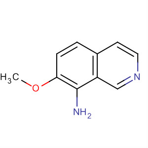 7-甲氧基-8-異喹啉胺結構式_55766-74-0結構式