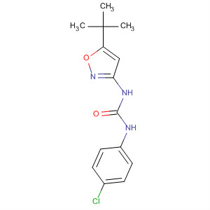 1-(5-(Tert-butyl)isoxazol-3-yl)-3-(4-chlorophenyl)ureaStructure,55807-85-7Structure 1-(5-(Tert-butyl)isoxazol-3-yl)-3-(4-chlorophenyl)urea Structure,55807-85-7Structure