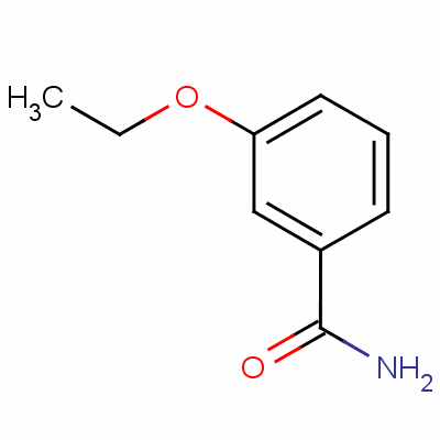3-乙氧基苯甲酰胺結(jié)構(gòu)式_55836-69-6結(jié)構(gòu)式