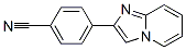 4-咪唑并[1,2-a]吡啶-2-苯甲腈結(jié)構(gòu)式_55843-91-9結(jié)構(gòu)式