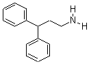 3,3-二苯基丙胺結構式_5586-73-2結構式