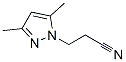3-(3,5-Dimethyl-1H-pyrazol-1-yl)propanenitrileStructure,5589-97-9Structure 3-(3,5-Dimethyl-1H-pyrazol-1-yl)propanenitrile Structure,5589-97-9Structure