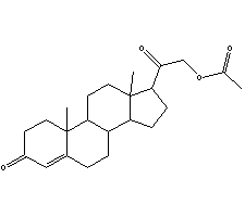醋酸去氧皮質(zhì)酮結(jié)構(gòu)式_56-47-3結(jié)構(gòu)式