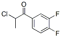 1-Propanone, 2-chloro-1-(3,4-difluorophenyl)-(9ci)Structure,561009-02-7Structure 1-Propanone, 2-chloro-1-(3,4-difluorophenyl)-(9ci) Structure,561009-02-7Structure