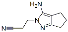 3-Amino-2,4,5,6-tetrahydrocyclopentapyrazole-2-propionitrileStructure,56112-89-1Structure 3-Amino-2,4,5,6-tetrahydrocyclopentapyrazole-2-propionitrile Structure,56112-89-1Structure