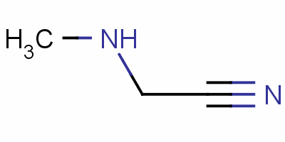Methylaminoacetonitrile Structure,5616-32-0Structure