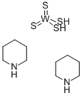 Piperidine tetrathiotungstateStructure,56181-21-6Structure Piperidine tetrathiotungstate Structure,56181-21-6Structure