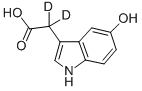 5-Hydroxyindole-3-acetic-2,2-d2 acidStructure,56209-31-5Structure 5-Hydroxyindole-3-acetic-2,2-d2 acid Structure,56209-31-5Structure