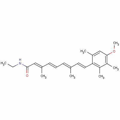 Motretinide Structure,56281-36-8Structure