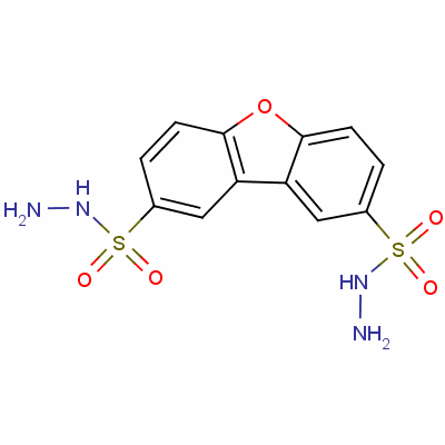 Dibenzofuran-2,8-bis(sulphonohydrazide)Structure,56418-85-0Structure Dibenzofuran-2,8-bis(sulphonohydrazide) Structure,56418-85-0Structure