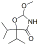 2-Methoxy-5,5-bis(1-methylethyl)oxazolidin-4-oneStructure,56440-37-0Structure 2-Methoxy-5,5-bis(1-methylethyl)oxazolidin-4-one Structure,56440-37-0Structure
