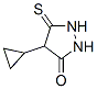 4-Cyclopropyl-5-thioxo-3-pyrazolidinoneStructure,565179-45-5Structure 4-Cyclopropyl-5-thioxo-3-pyrazolidinone Structure,565179-45-5Structure