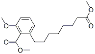 3-Methoxy-2-methoxycarbonylbenzeneoctanoic acid methyl esterStructure,56554-81-5Structure 3-Methoxy-2-methoxycarbonylbenzeneoctanoic acid methyl ester Structure,56554-81-5Structure