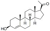 4-Pregnene-3beta-ol-20-oneStructure,566-66-5Structure 4-Pregnene-3beta-ol-20-one Structure,566-66-5Structure
