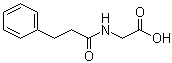 N-(3-phenylpropionyl)glycineStructure,56613-60-6Structure N-(3-phenylpropionyl)glycine Structure,56613-60-6Structure