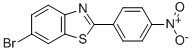 6-Bromo-2-(4-nitrophenyl)benzothiazoleStructure,566169-96-8Structure 6-Bromo-2-(4-nitrophenyl)benzothiazole Structure,566169-96-8Structure