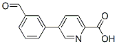 3-(6-(Carboxy)pyridin-3-yl)benzaldehyde Structure,566198-39-8Structure