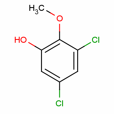 3,5-Dichloro-2-methoxyphenolStructure,56680-89-8Structure 3,5-Dichloro-2-methoxyphenol Structure,56680-89-8Structure