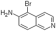 6-Isoquinolinamine,5-bromo-(9ci)Structure,566943-98-4Structure 6-Isoquinolinamine,5-bromo-(9ci) Structure,566943-98-4Structure