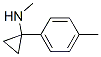N-methyl-1-(4-methylphenyl)cyclopropanamineStructure,56701-44-1Structure N-methyl-1-(4-methylphenyl)cyclopropanamine Structure,56701-44-1Structure