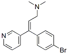 (E)-3-(4-bromophenyl)-n,n-dimethyl-3-(3-pyridyl)-2-propen-1-amineStructure,56775-89-4Structure (E)-3-(4-bromophenyl)-n,n-dimethyl-3-(3-pyridyl)-2-propen-1-amine Structure,56775-89-4Structure