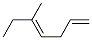 5-Methyl-1,4-heptadieneStructure,5678-99-9Structure 5-Methyl-1,4-heptadiene Structure,5678-99-9Structure